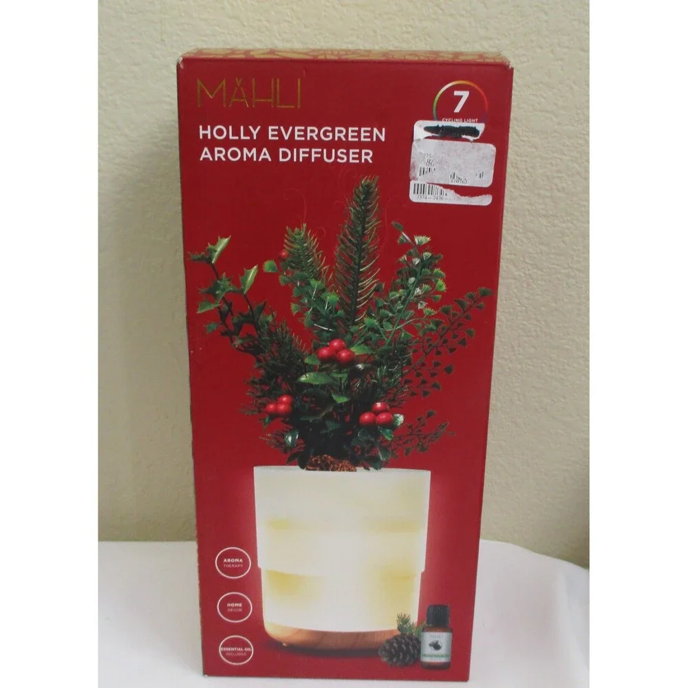 Mahli Holly Evergreen Aroma Diffuser Open Box Only